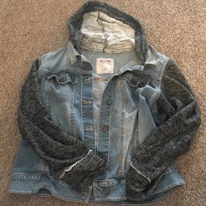 Denim Hoodie
